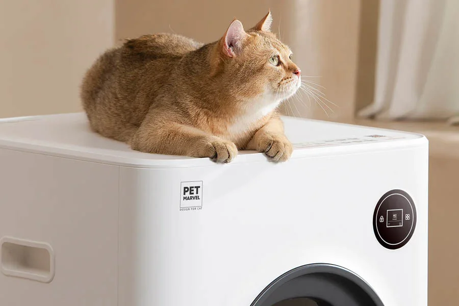 robot cat litter box