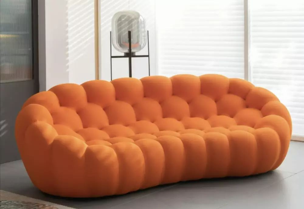 blue bubble sofa